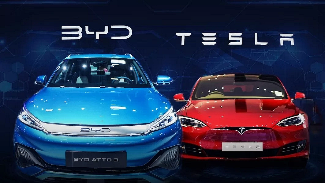 Tesla Loses Ground to China Rival